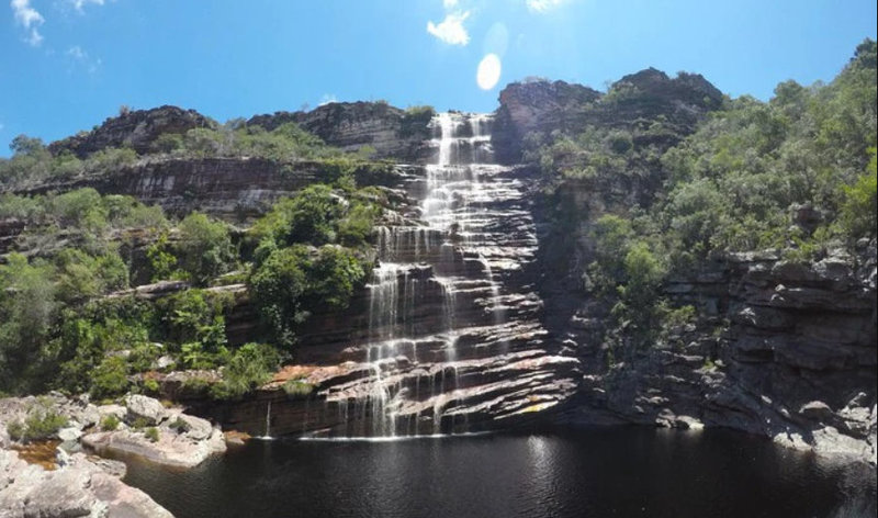 Waterfall in Chapada Diamantina